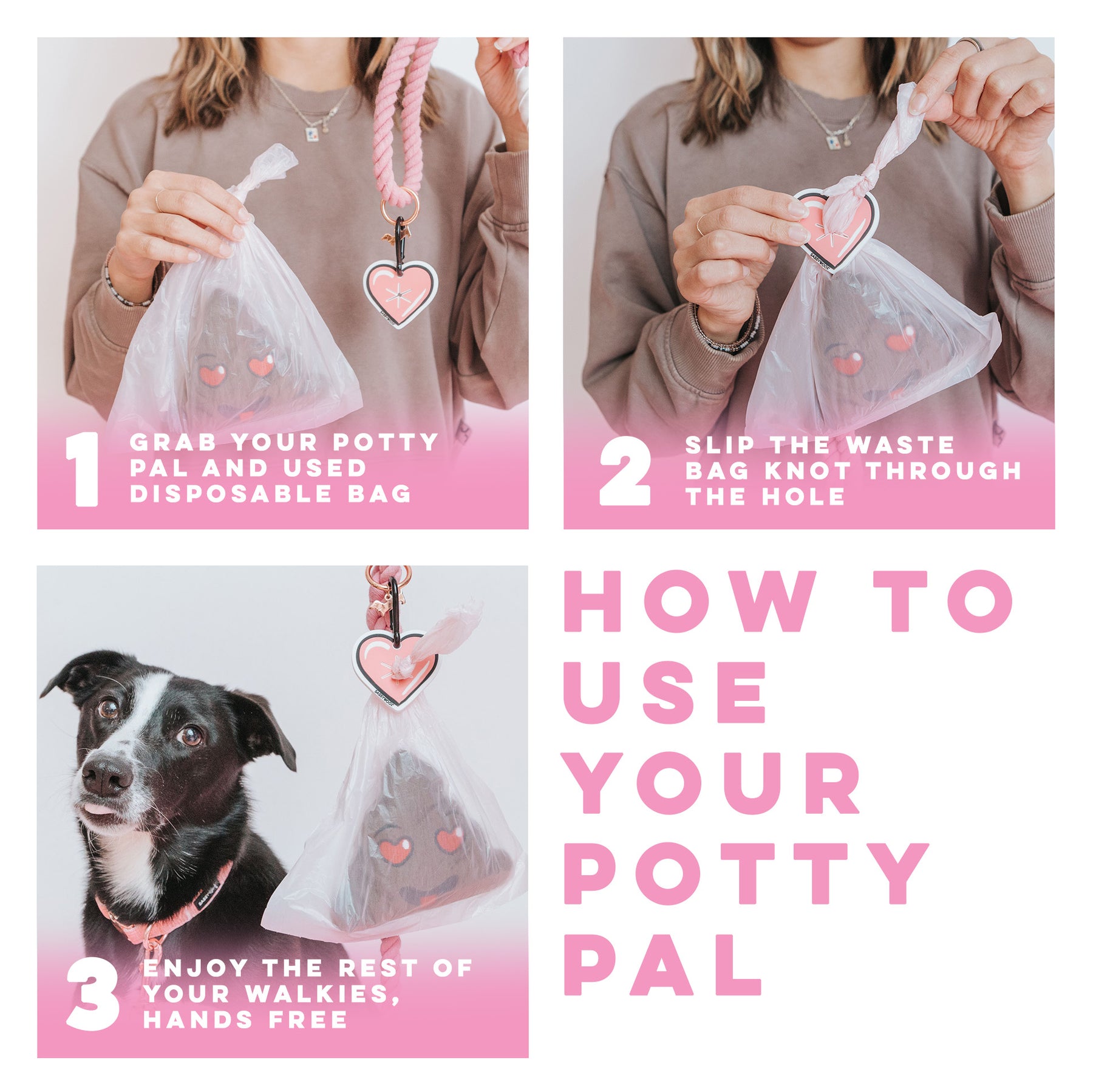 Potty Pal - Pink Heart