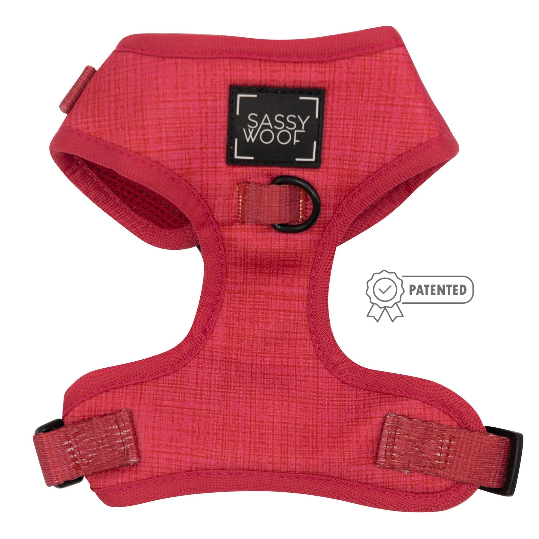 Dog Adjustable Harness - Merlot