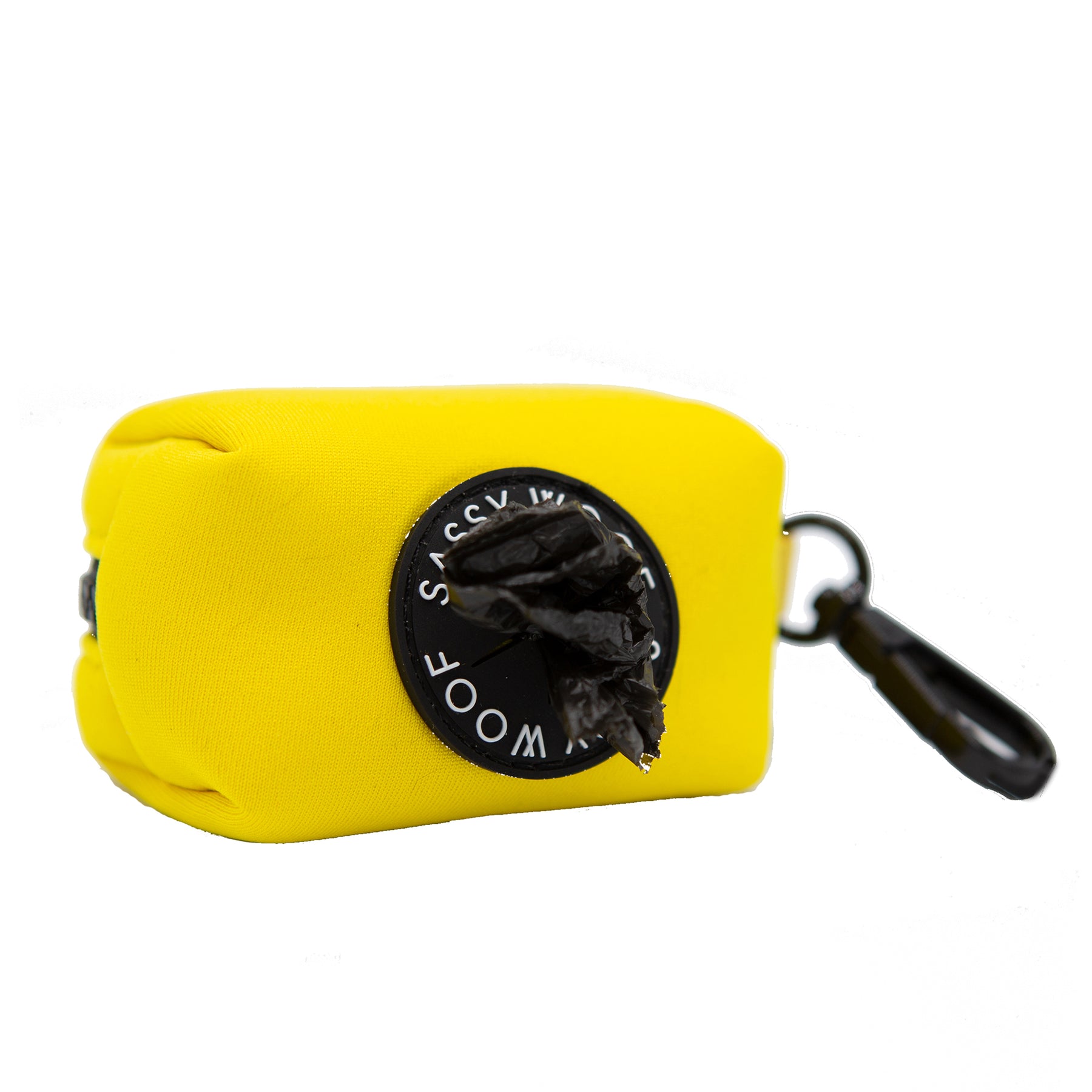 Dog Waste Bag Holder - Neon Yellow