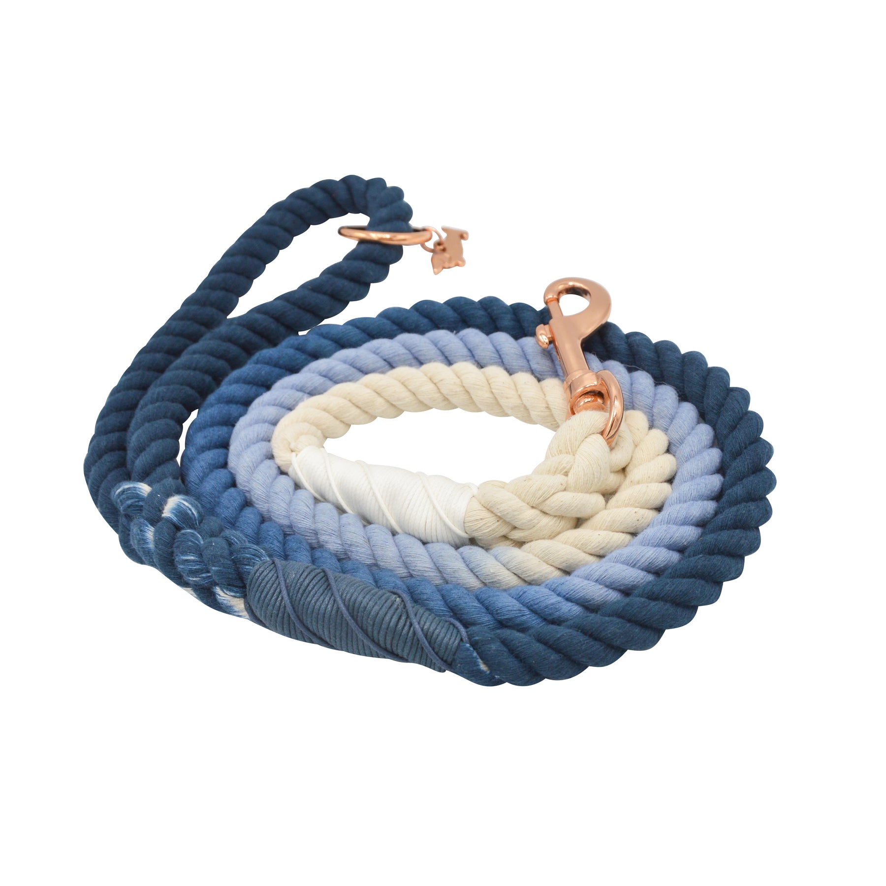 Dog Rope Leash - Ombre Blue