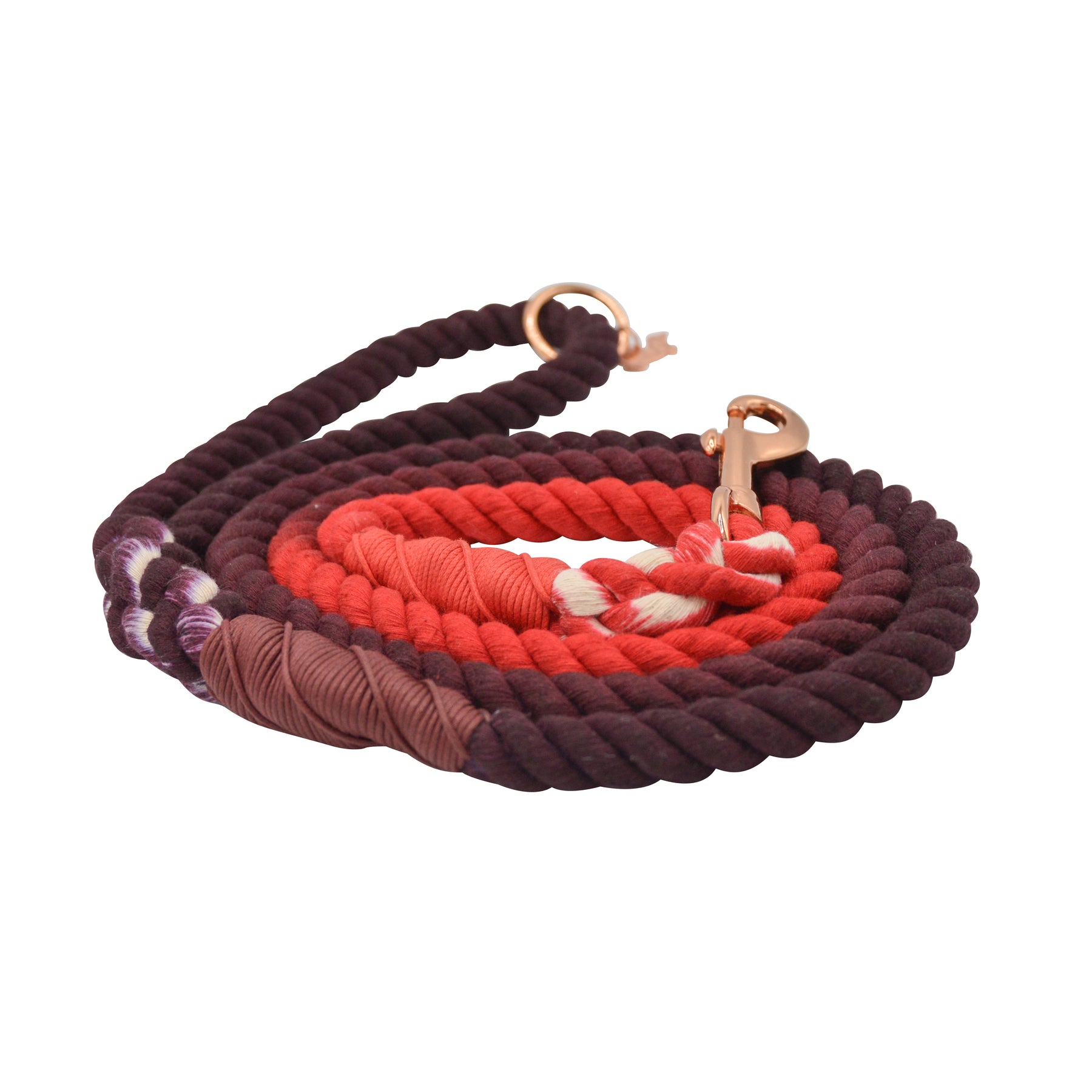 Dog Rope Leash - Ruby