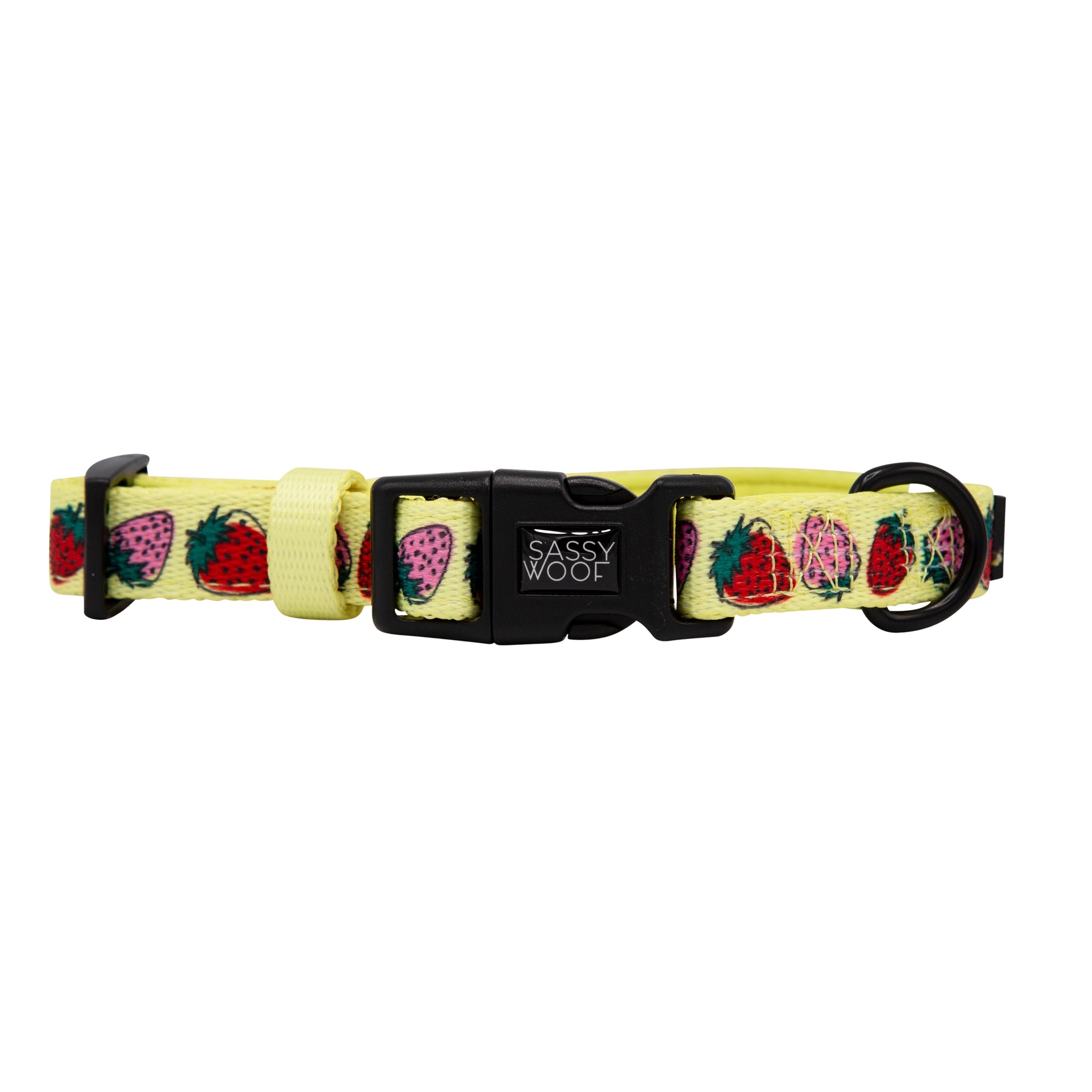 Dog Collar - Strawberry Fields Furever