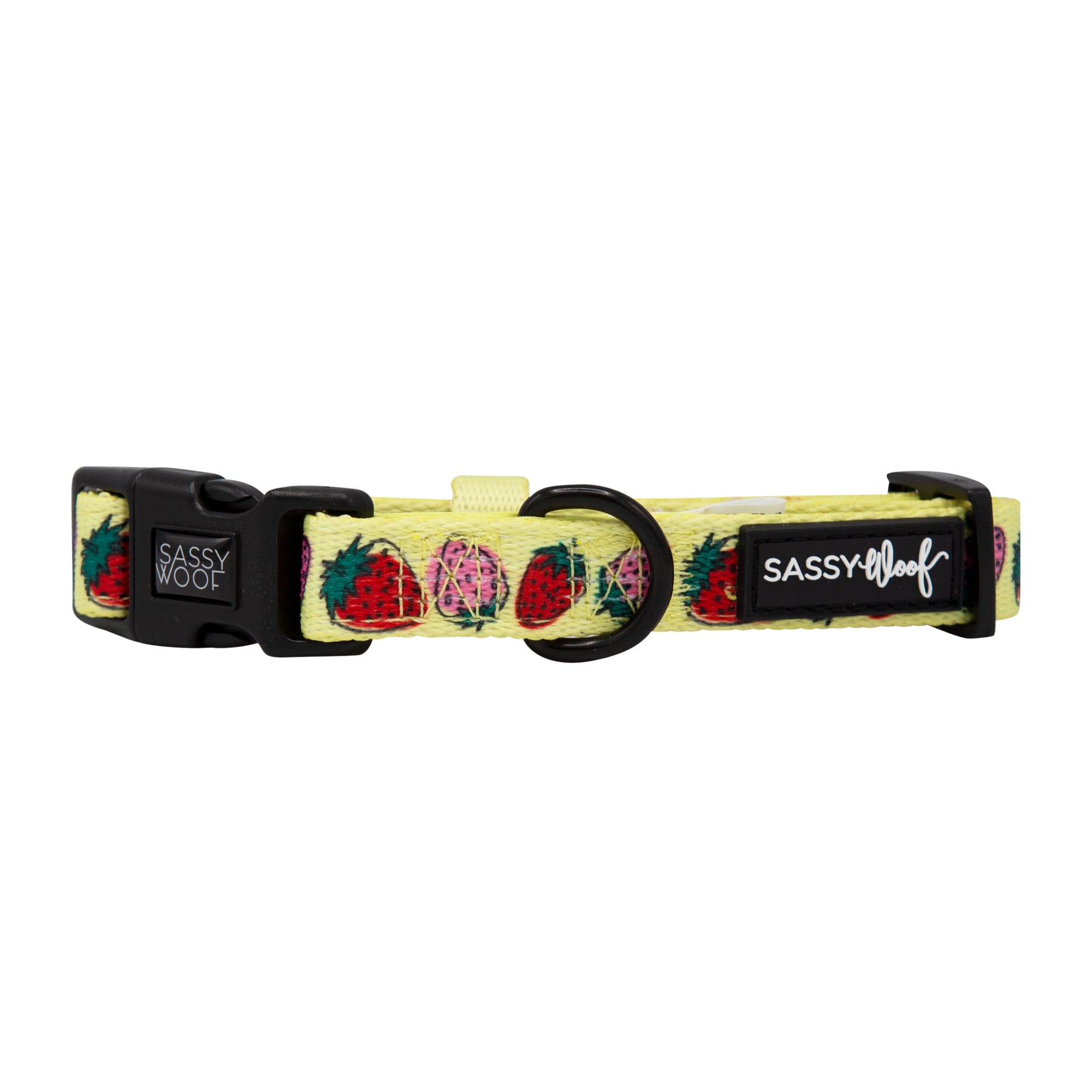 Dog Collar - Strawberry Fields Furever