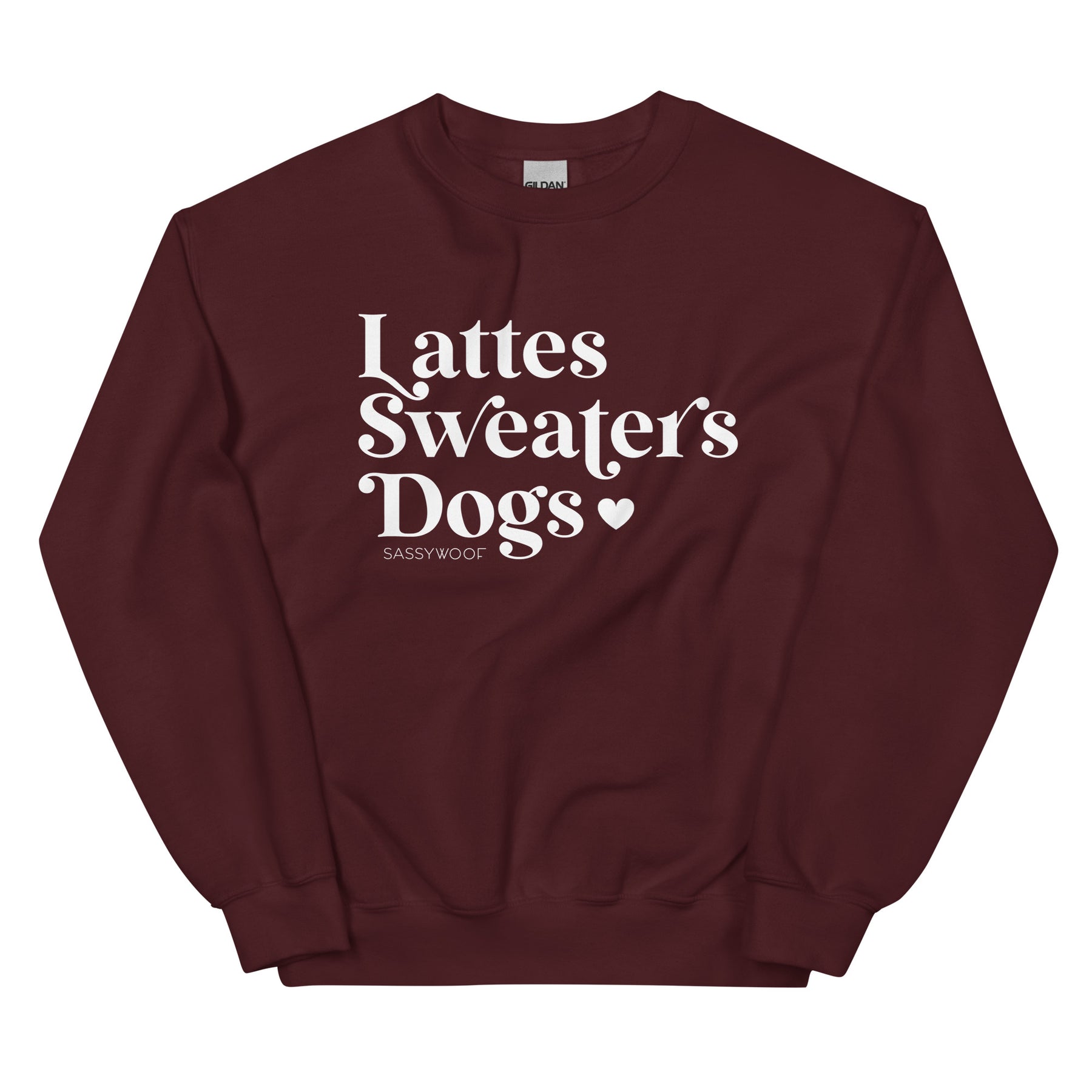 Lattes, Sweaters, Dogs Sweatshirt