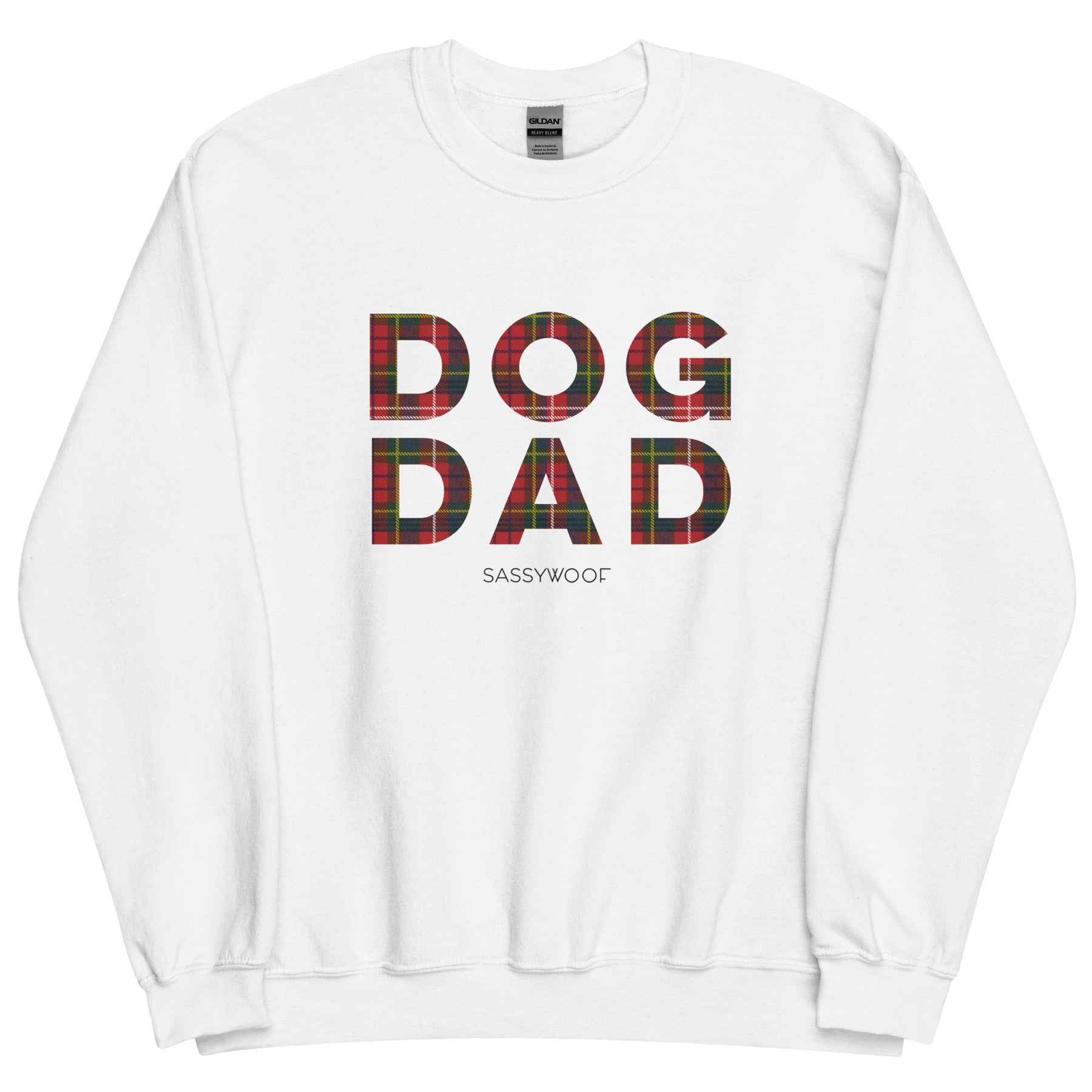 Dog Dad Sweatshirt (Deck the Paws)