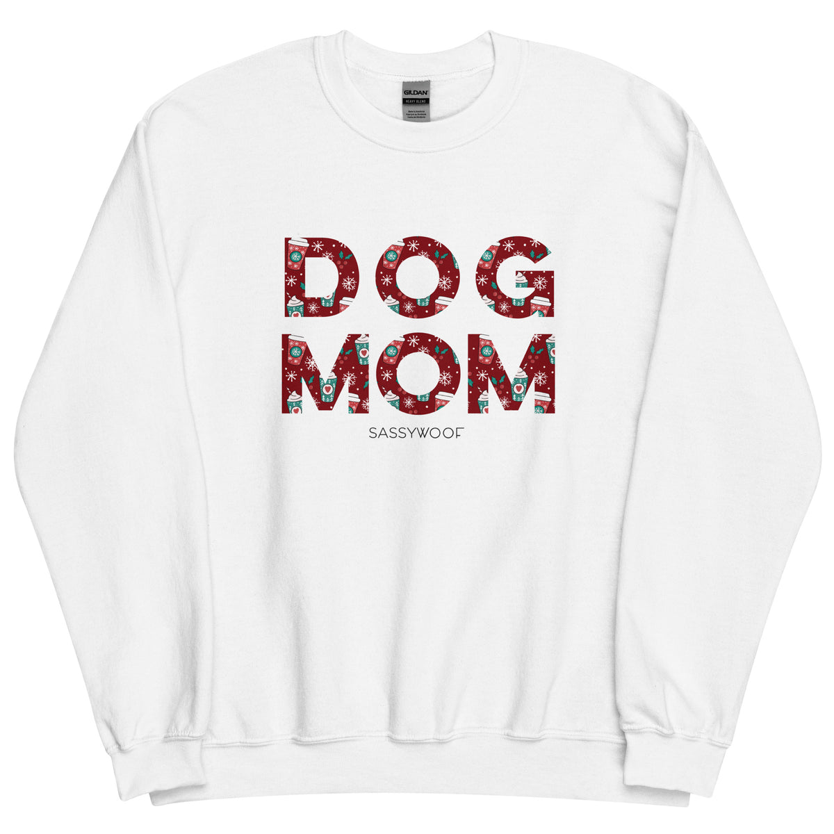 Dog Mom Sweatshirt (Puppermint Mocha)