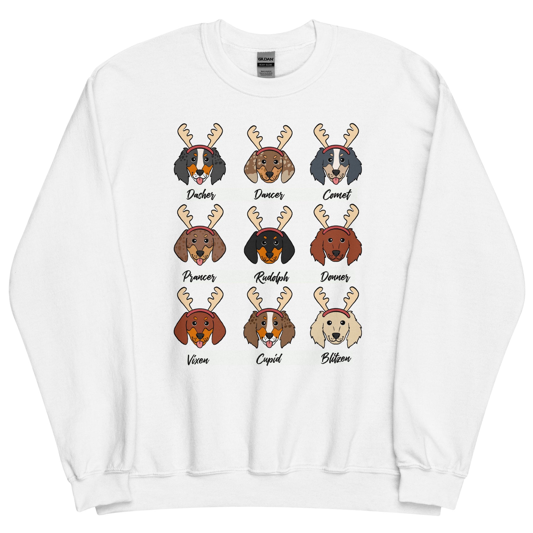 Dachshund Reindeer Sweatshirt