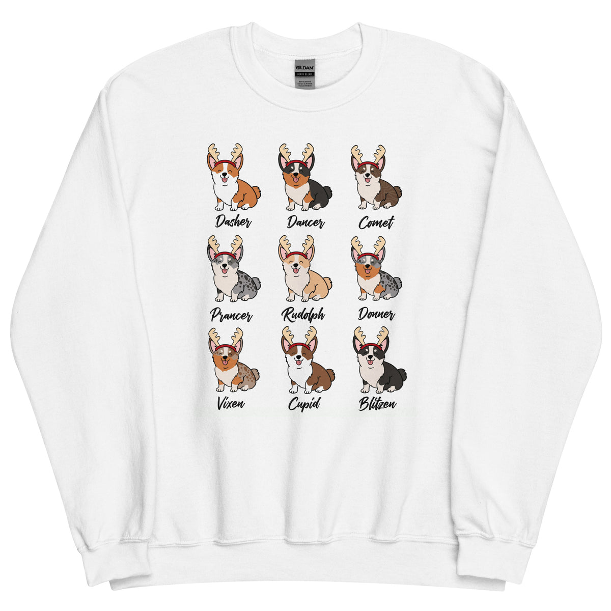 Corgi Reindeer Sweatshirt