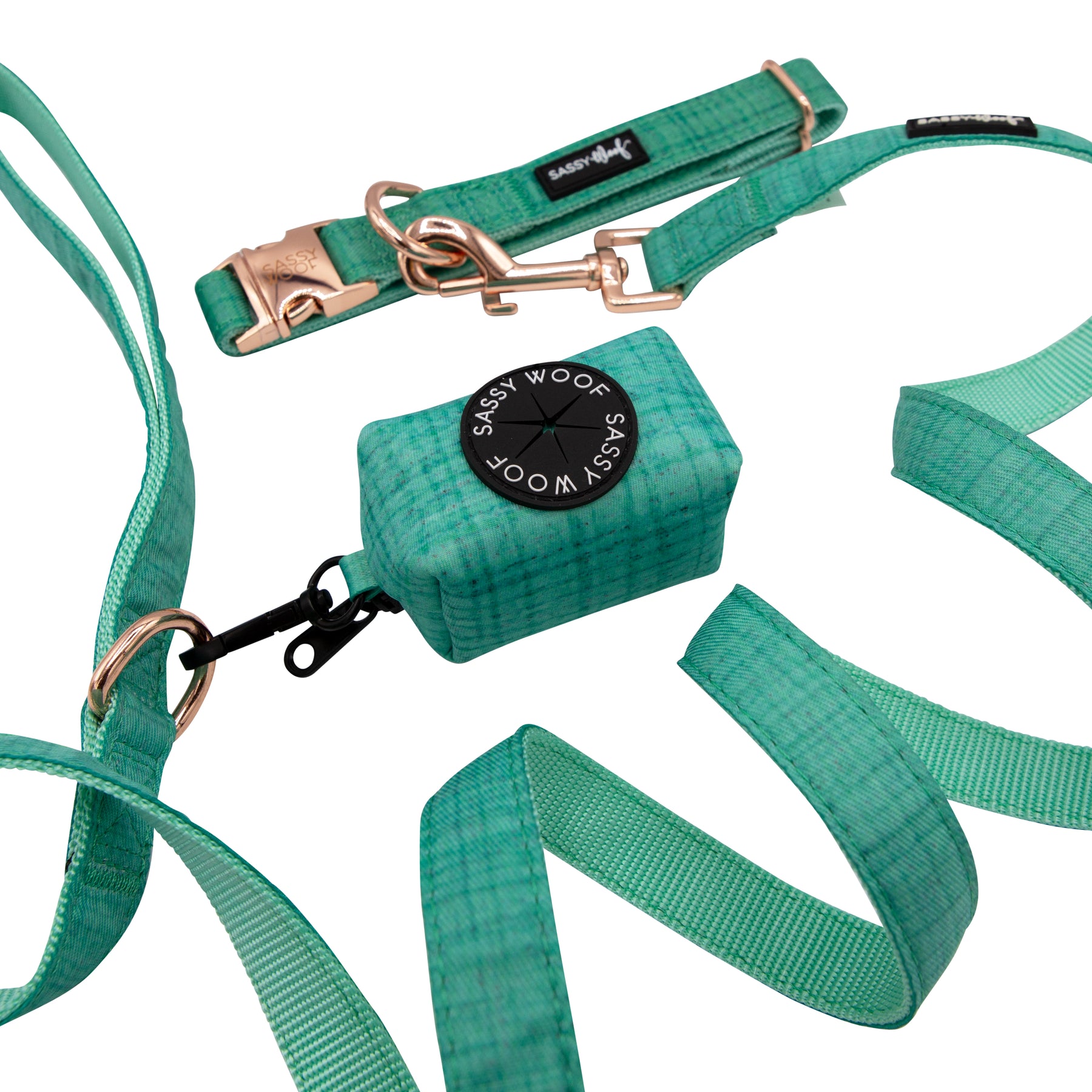 Collar Three Piece Bundle - Wag Your Teal