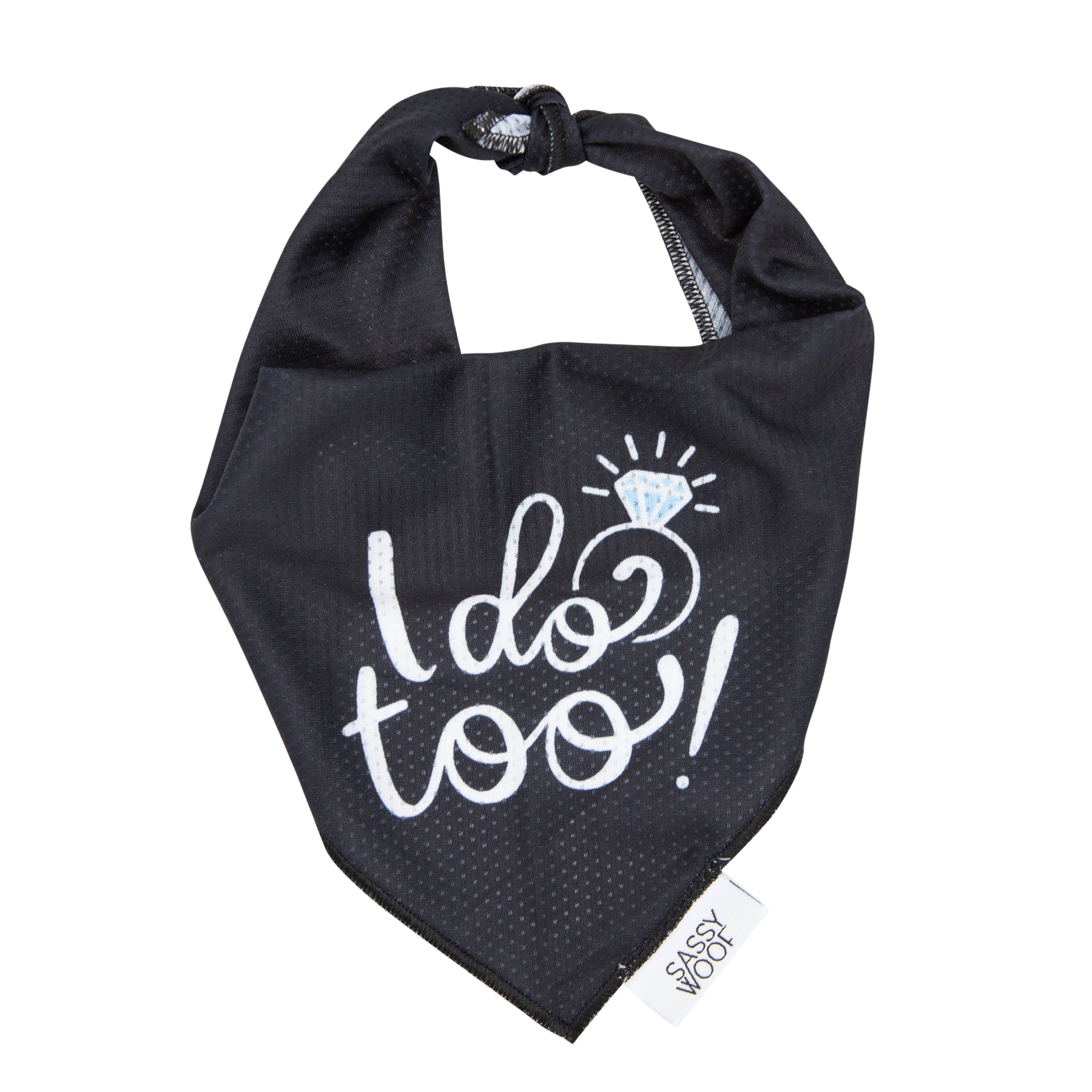 Dog Bandana - I Do, Too!
