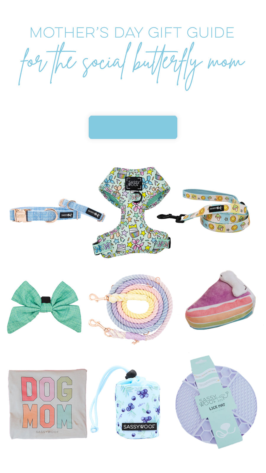 Mother's Day Gift Guide - For the Social Butterfly Mom