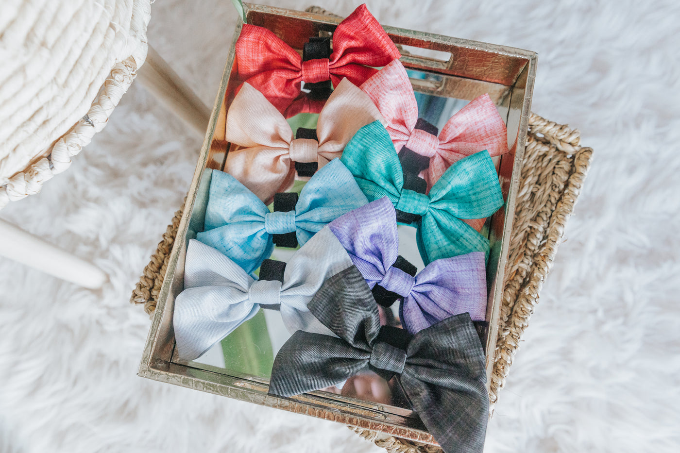 Dog Sailor Bows Sassy Woof Collection