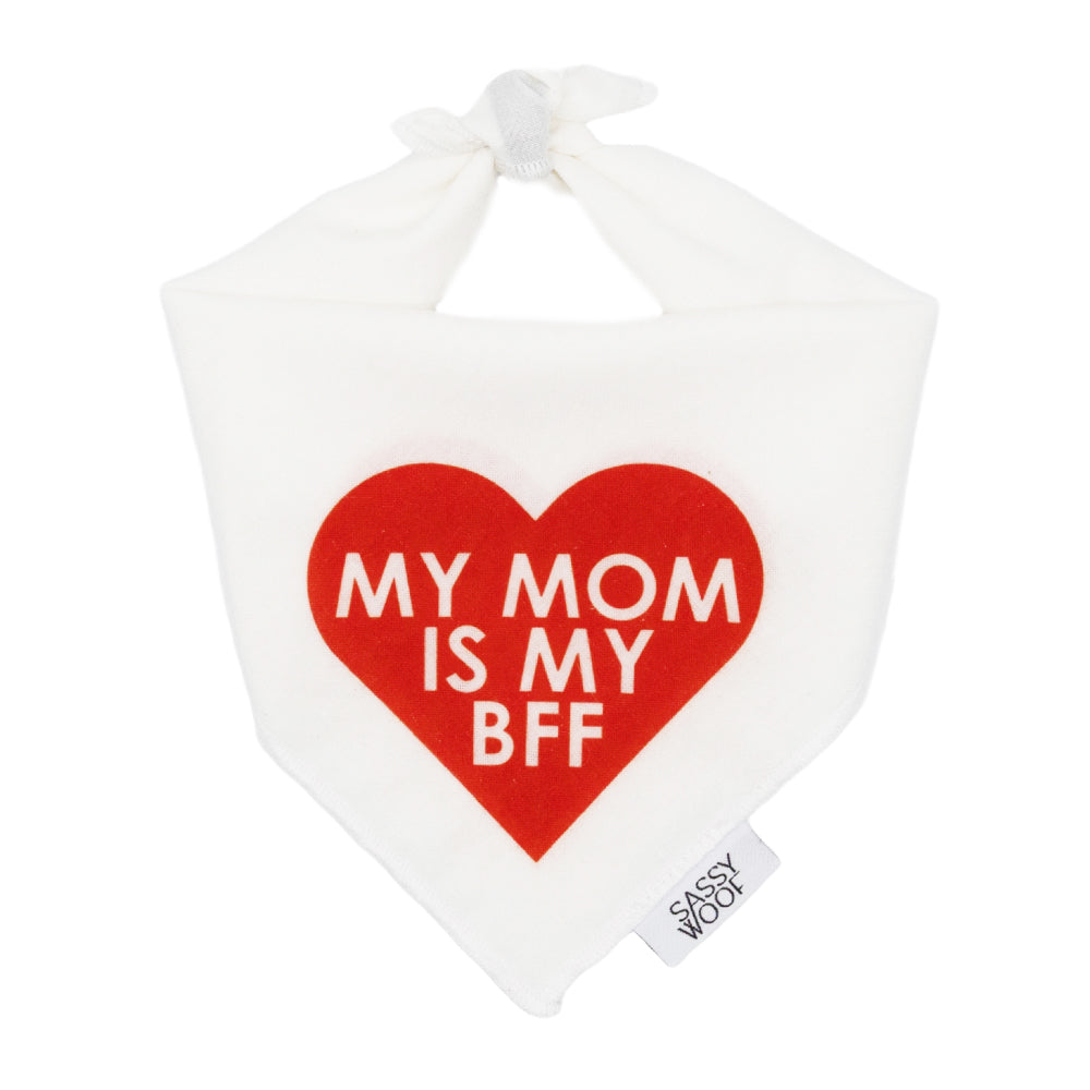 Dog Bandana - My Mom is my BFF
