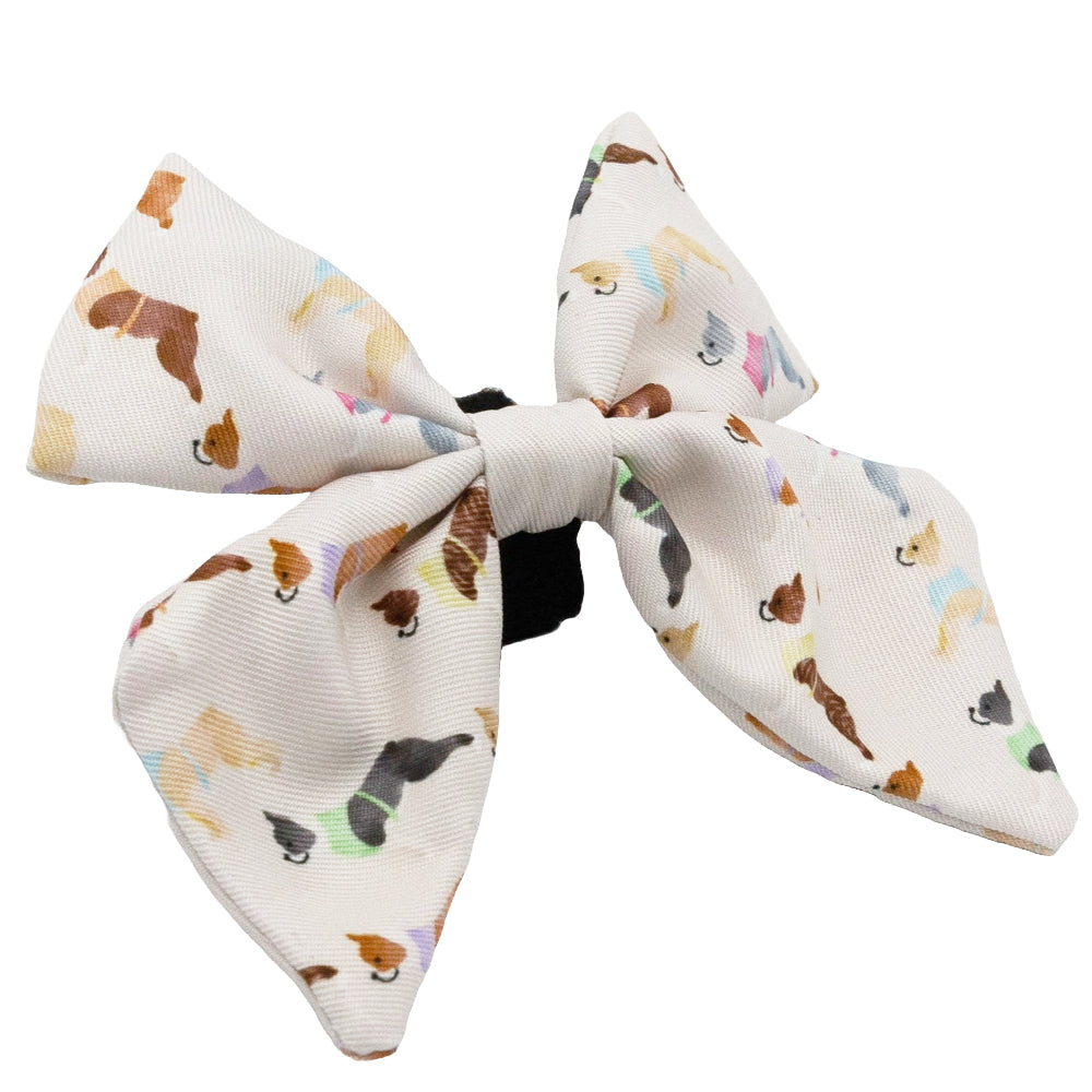 Dog Sailor Bow - Bold Boston Terriers