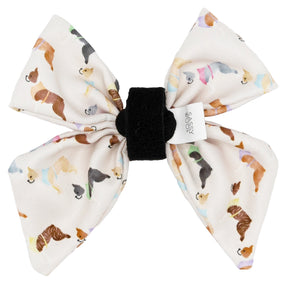 Dog Sailor Bow - Bold Boston Terriers