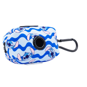 Dog Waste Bag Holder - Disney's Stitch Waves