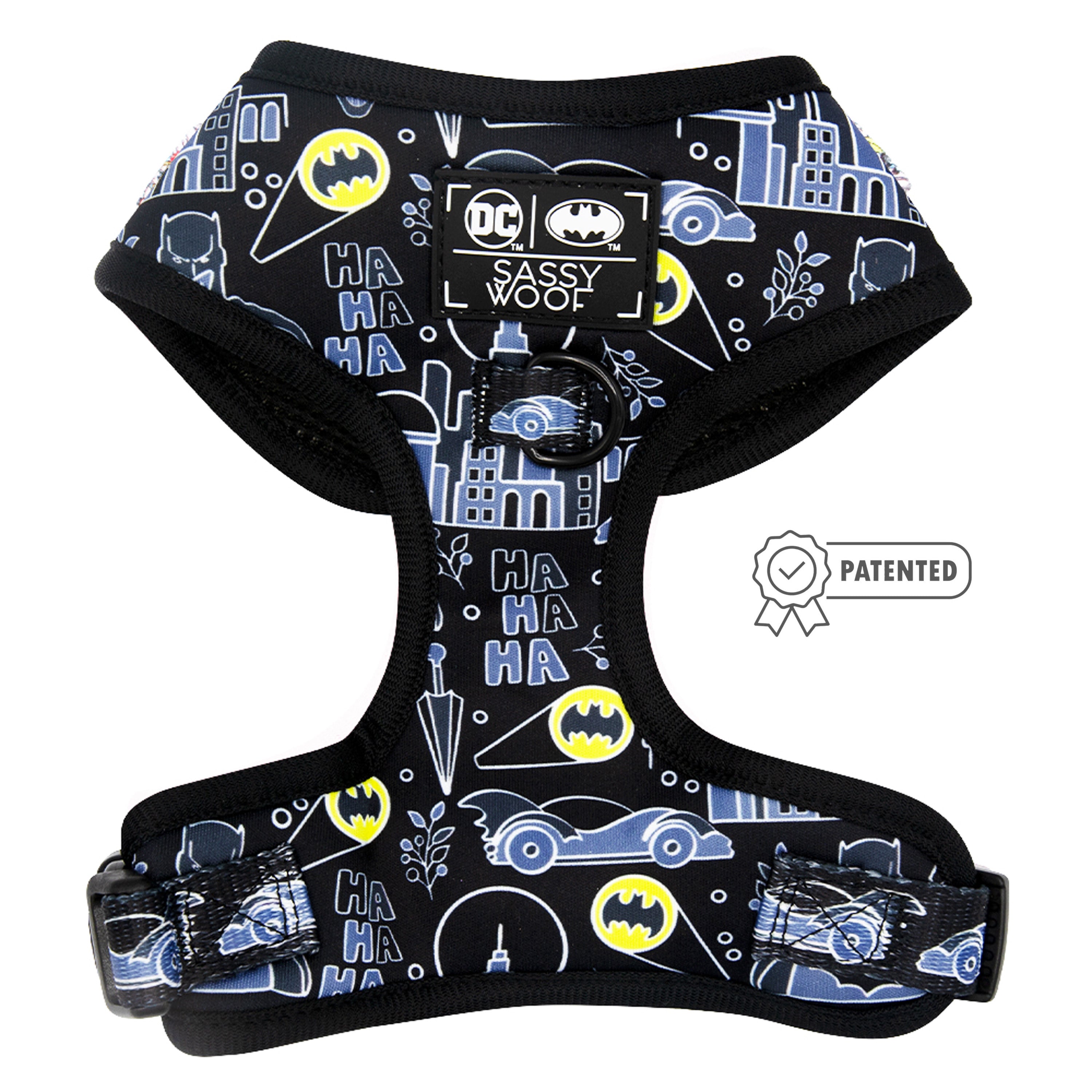 thumbnail image 2 of Sassy Woof Powerpuff Girls Dog Harness - Adjustable No-Pull Design With 2 D-Rings For Small Dogs (Size S) 2 of 12