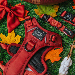 Dog Step-in Harness - Burgundy