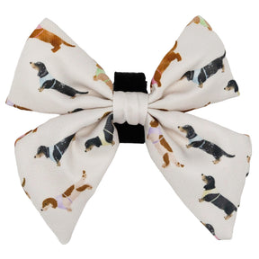 Dog Sailor Bow - Dainty Dachshunds