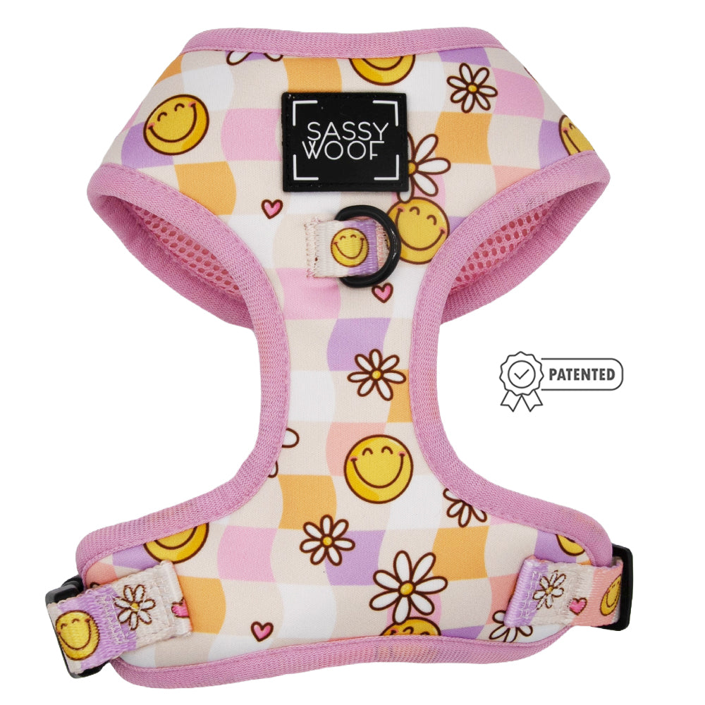 Dog Adjustable Harness Daisy Me Rolling Sassy Woof Product