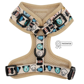 Dog Adjustable Harness - Mixed With Love