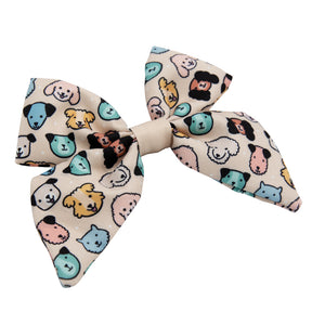 Dog Sailor Bow - Mixed With Love