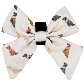 Dog Sailor Bow - Loyal Labradors