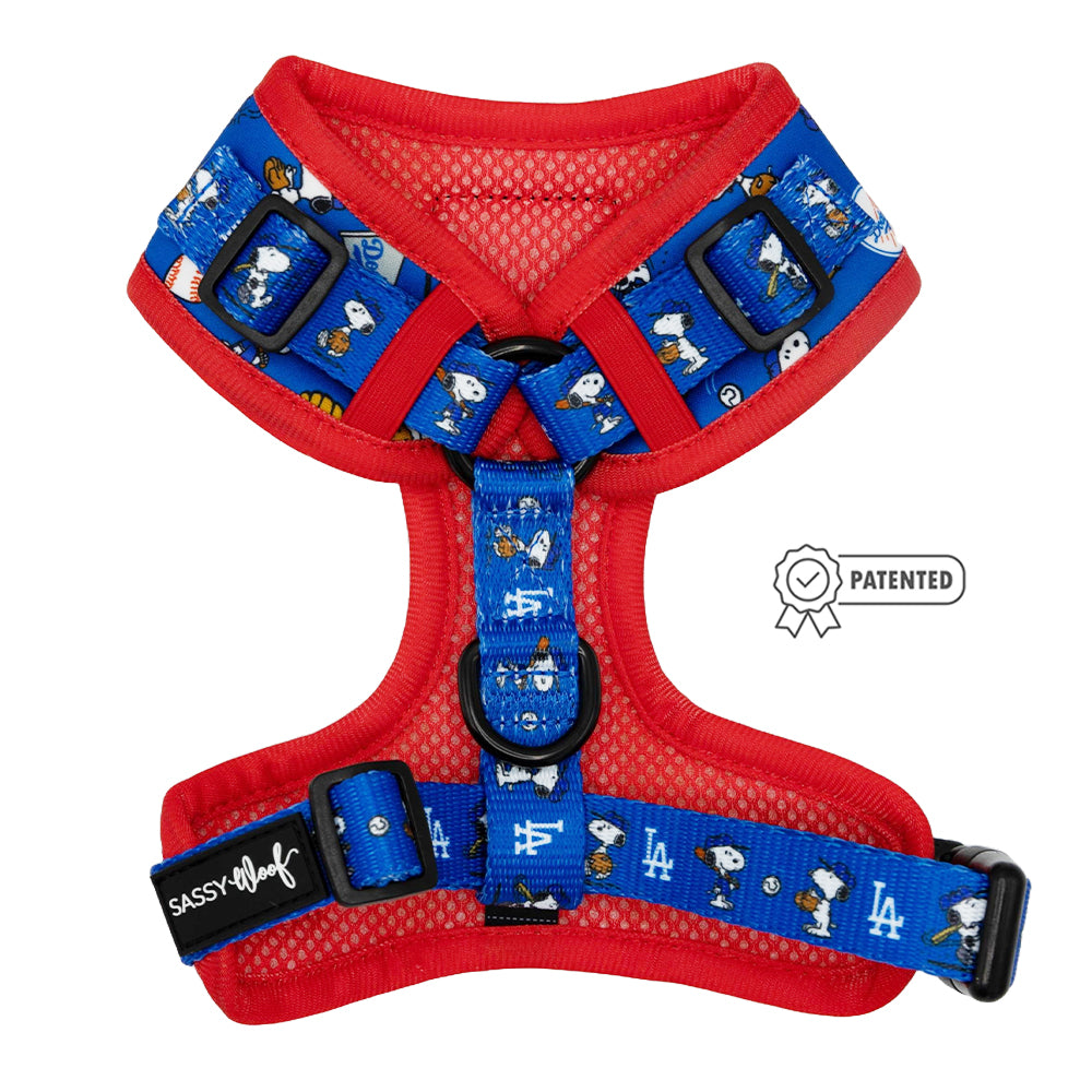 Dog Adjustable Harness - MLB x Peanuts™ Los Angeles Dodgers™