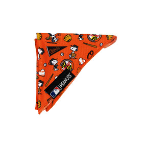 Dog Bandana - MLB x Peanuts™ Baltimore Orioles