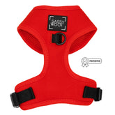 Dog Adjustable Harness - Neon Red