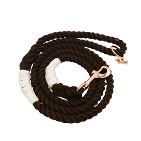 Dog Rope Leash - Espresso