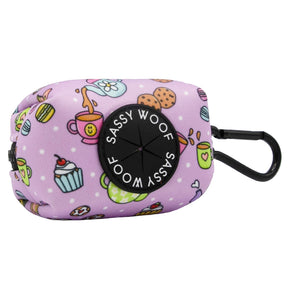 Dog Waste Bag Holder - Tea Pawty