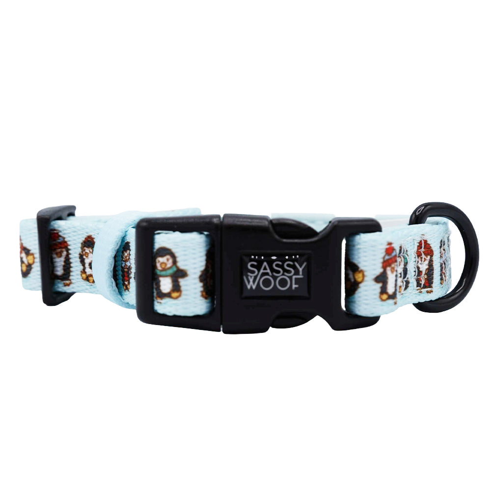 Dog Collar - Winter Waddleland