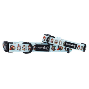Dog Collar - Winter Waddleland