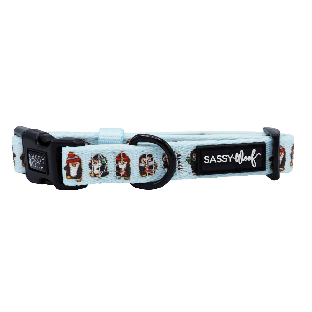 Dog Collar - Winter Waddleland