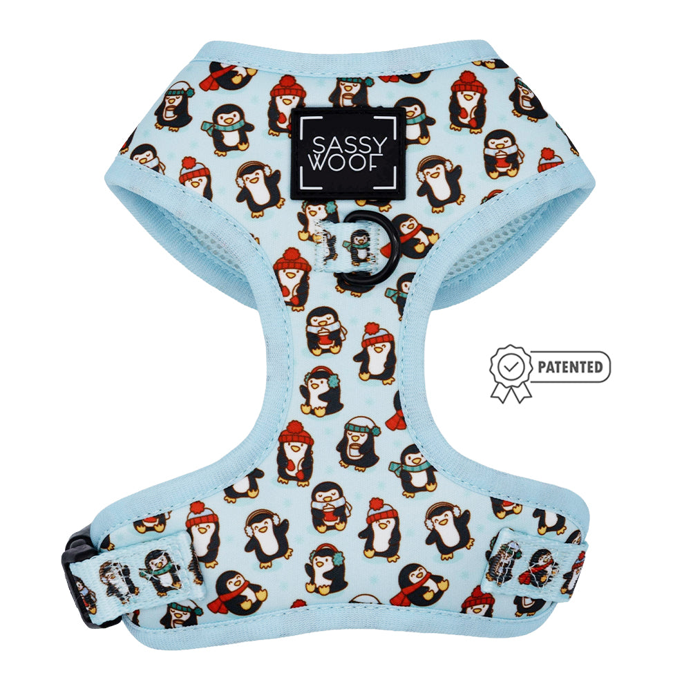 Dog Adjustable Harness - Winter Waddleland
