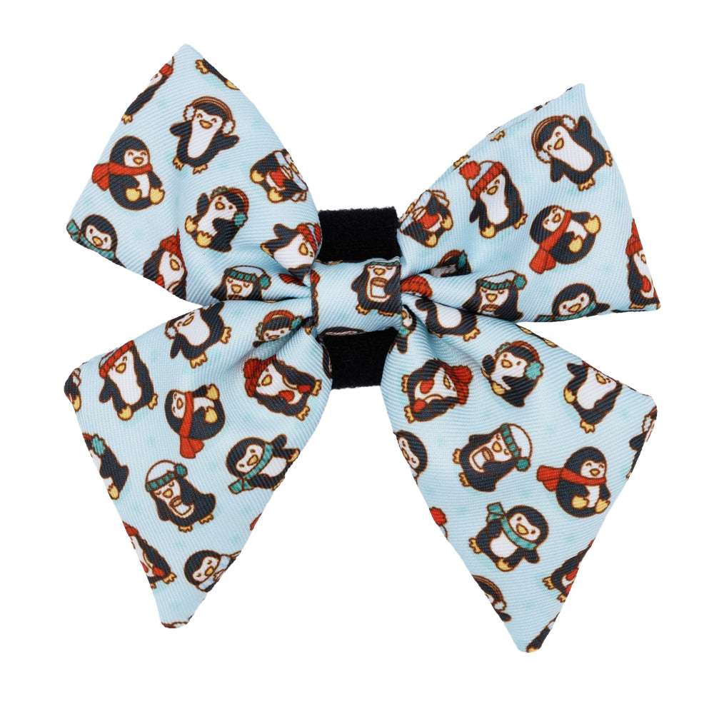 Dog Sailor Bow - Winter Waddleland