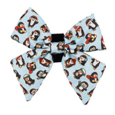 Dog Sailor Bow - Winter Waddleland