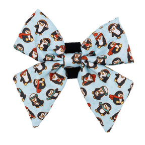 Dog Sailor Bow - Winter Waddleland