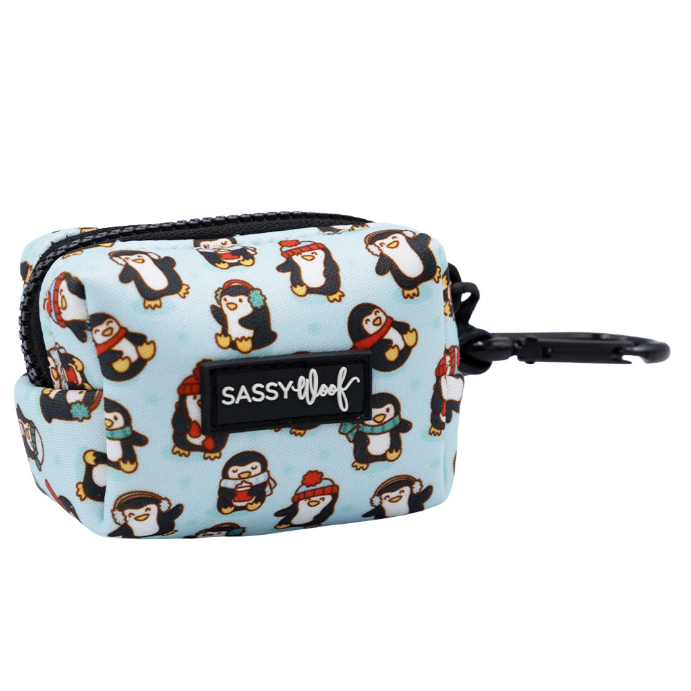 Dog Waste Bag Holder - Winter Waddleland
