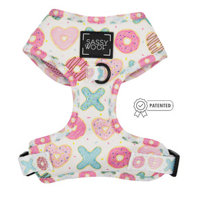 Dog Adjustable Harness - Woofs & Kisses