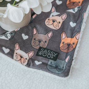 Dog Blanket - Fab Frenchies