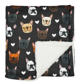 Dog Blanket - Fab Frenchies