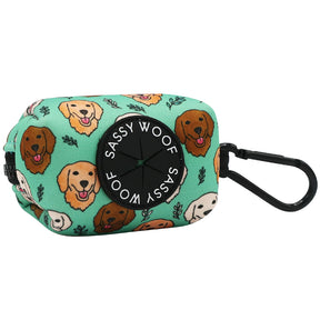 Dog Waste Bag Holder - Glam Goldens