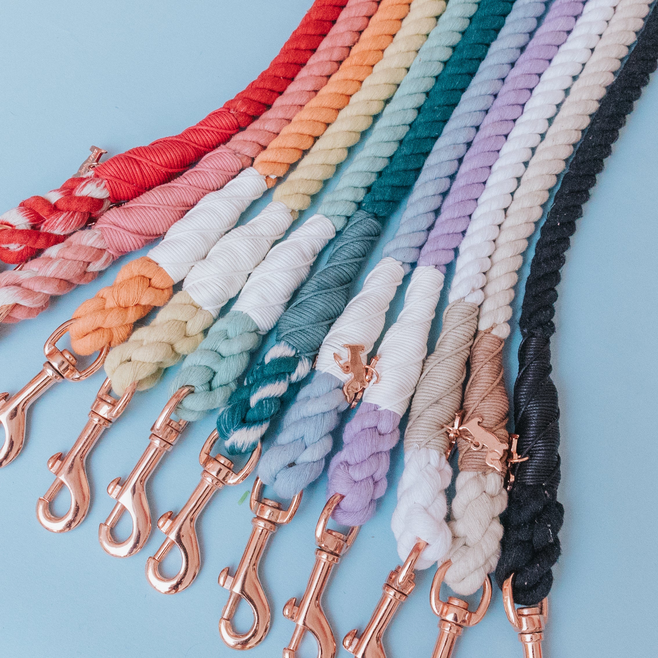 Dog Leashes - Rope  Sassy Woof Collection