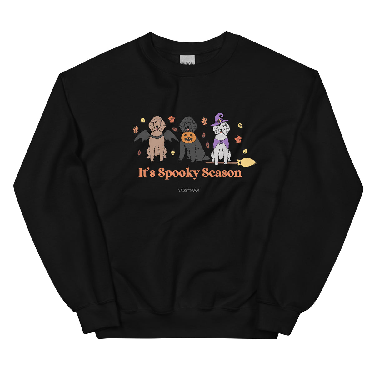 Sweatshirt - It's Spooky Season (POODLES)