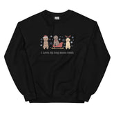 Sweatshirt - I Love My Dog Snow Much (Doodles)