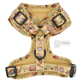 Dog Adjustable Harness - Friends™ (Yellow)