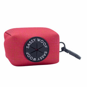 Dog Waste Bag Holder - Merlot