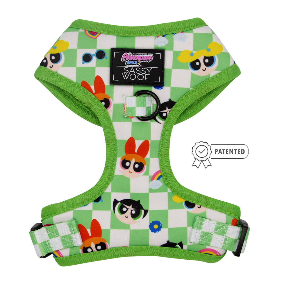 Dog Adjustable Harness - The Powerpuff Girls™ (Green)